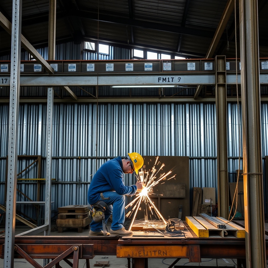 Construction metallique sur mesure (illustration)
