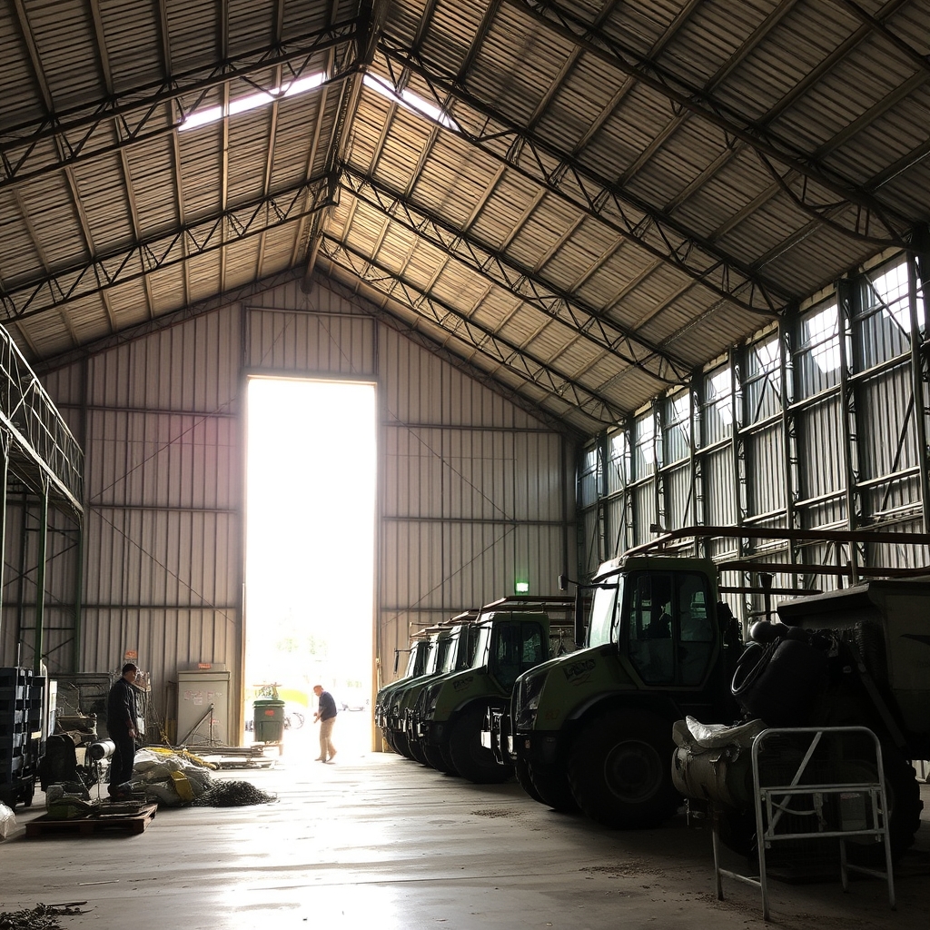Hangar agricole (illustration)